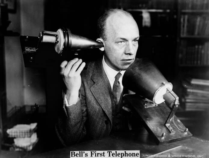 Bells first telephone