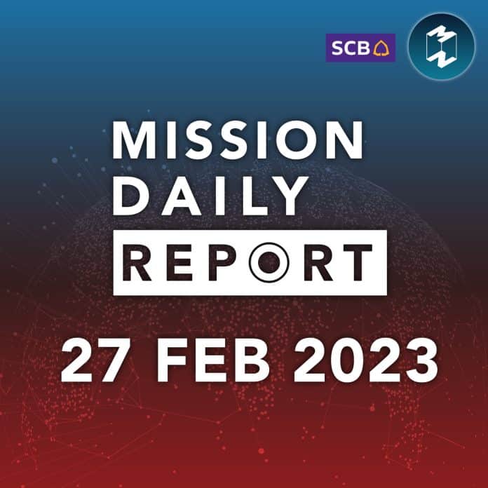 Mission Daily Report 27 Feb 2023